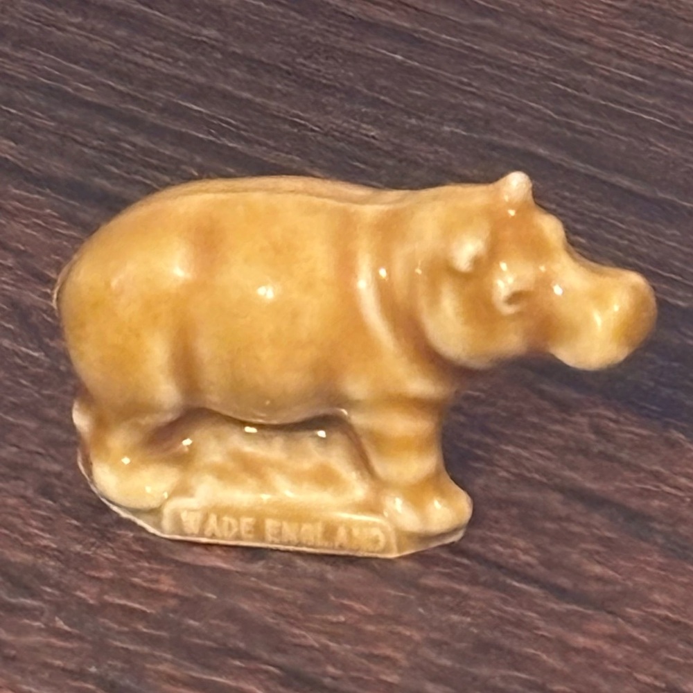 Hippopotamus Wade whimsies figurine hippo England